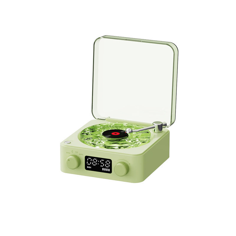 Wireless Bluetooth-compatible Retro Turntable Speaker